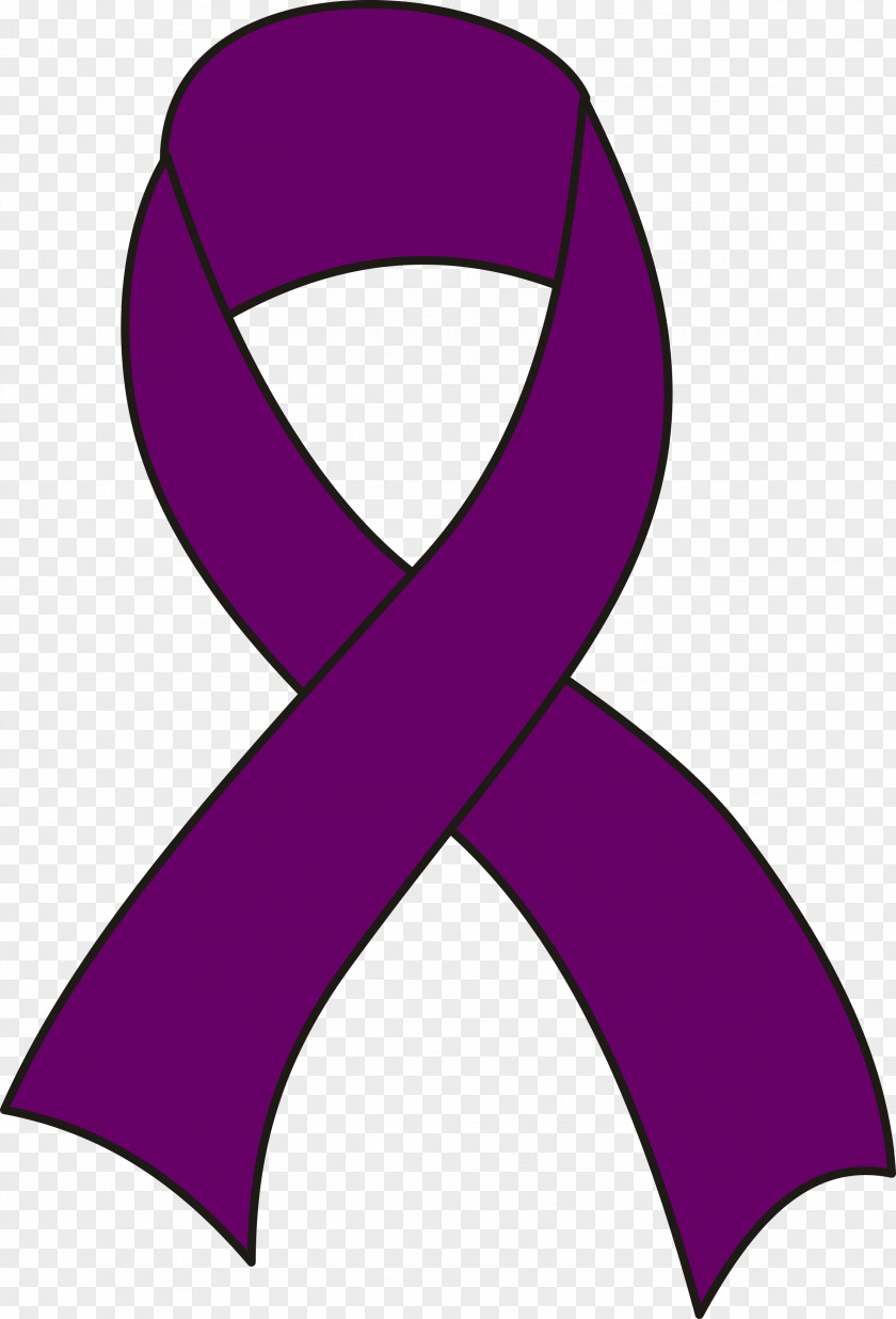 Color Ribbon Chiari Malformation Alzheimer's Disease Epilepsy Association Purple Day PNG