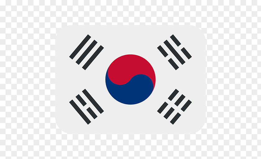Korean Flag Of South Korea North Emoji PNG