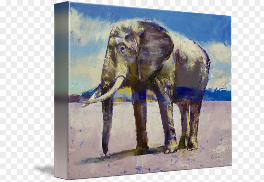 Painting Impressionism Indian Elephant Contemporary Art PNG