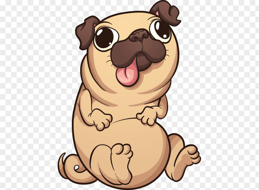 Puppy Pug Clip Art PNG