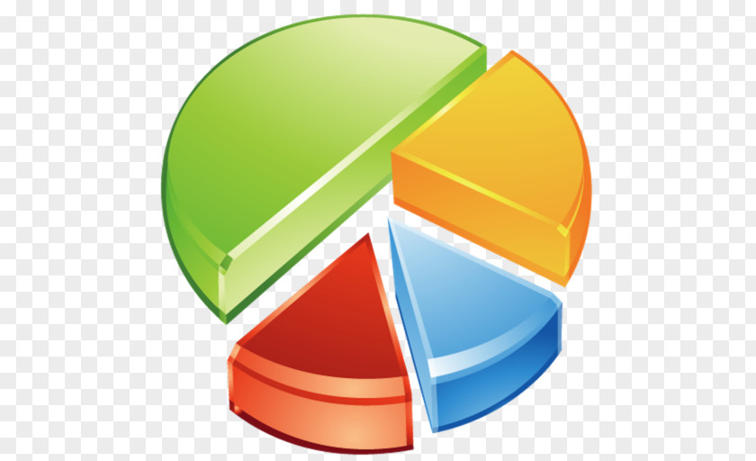 Angle Pie Chart Statistics Table PNG