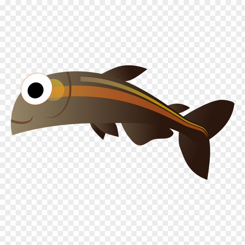Gold Fish Inkscape Clip Art PNG