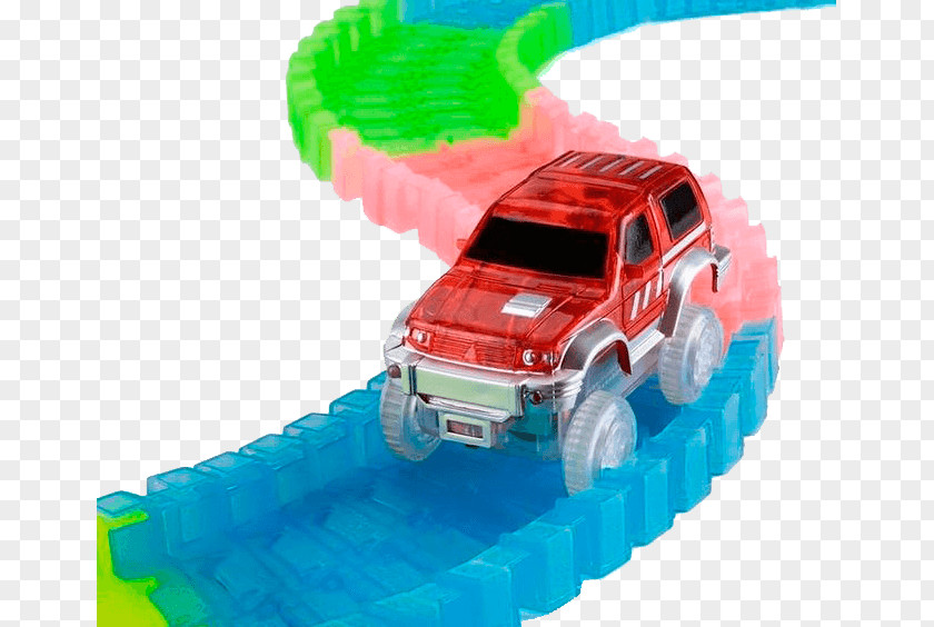Magic Tracks Race Track Automòbil De Competició Car Toy PNG