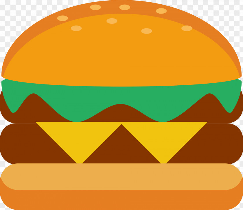 Bun Hamburger Cheeseburger Sandwich Clip Art PNG