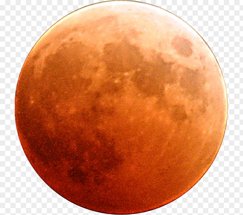 Moon Orange Red Blood PNG