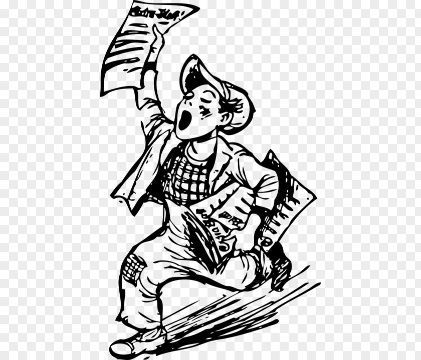 Paperboy Free Newspaper Clip Art PNG