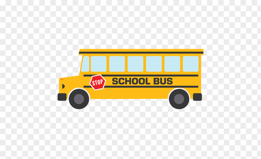 School Bus Yellow PNG