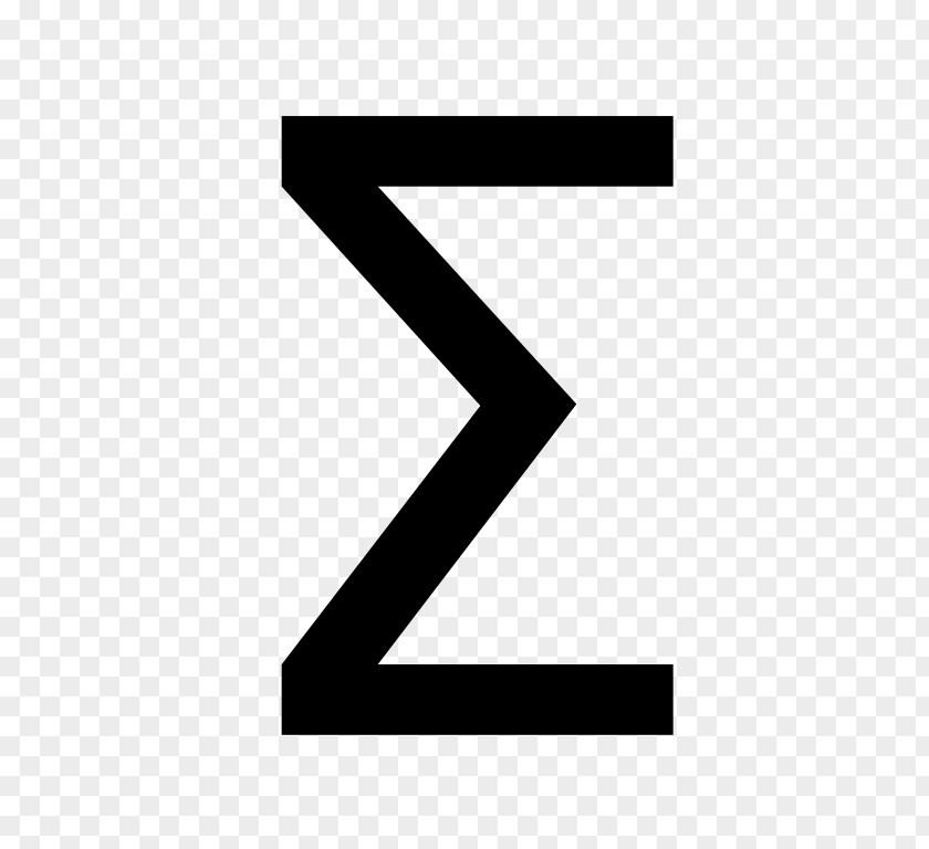 Summation Ethereum Arial Sigma Number PNG
