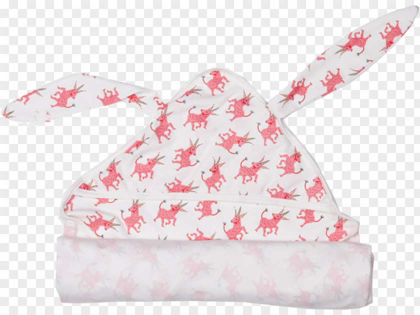 Watercolor Rabbit Towel Infant Swaddling Cotton Child PNG