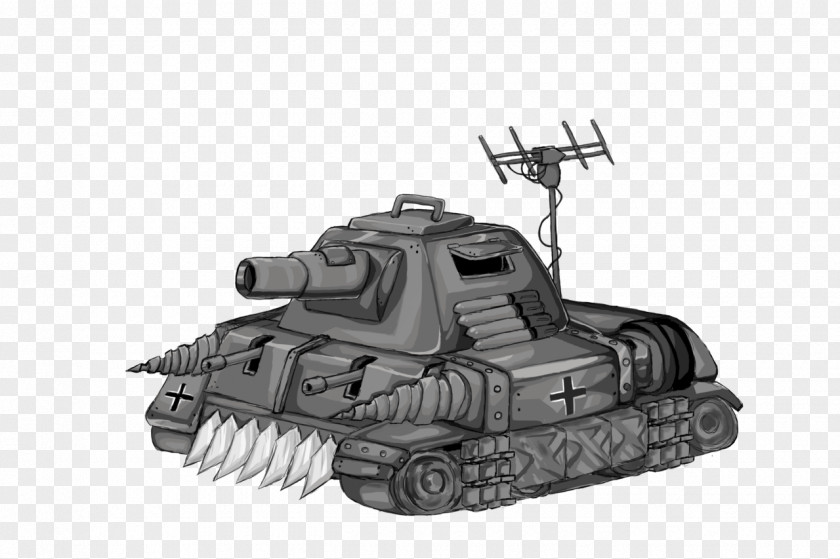 Battle Tank Gun Turret Drawing Self-propelled Artillery PNG