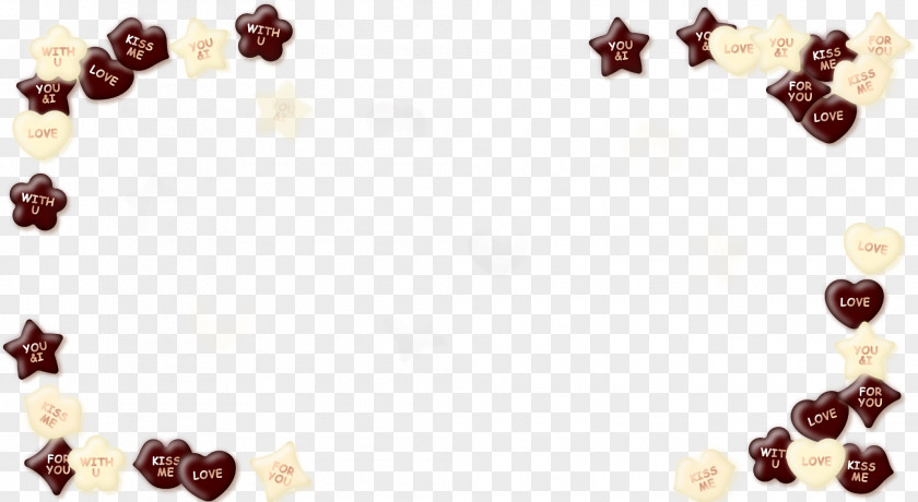 Creative Synthetic Delicious Chocolate Valentines Day PNG