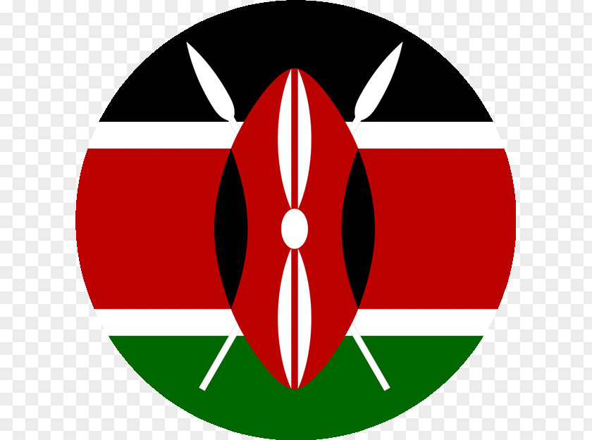 Flag Of Kenya National Palestine PNG