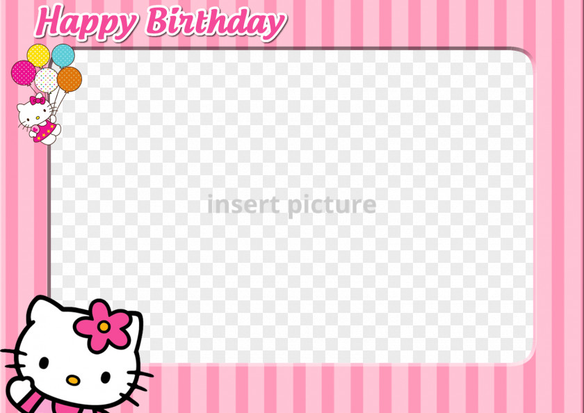 Hello Kitty Picture Frames PNG