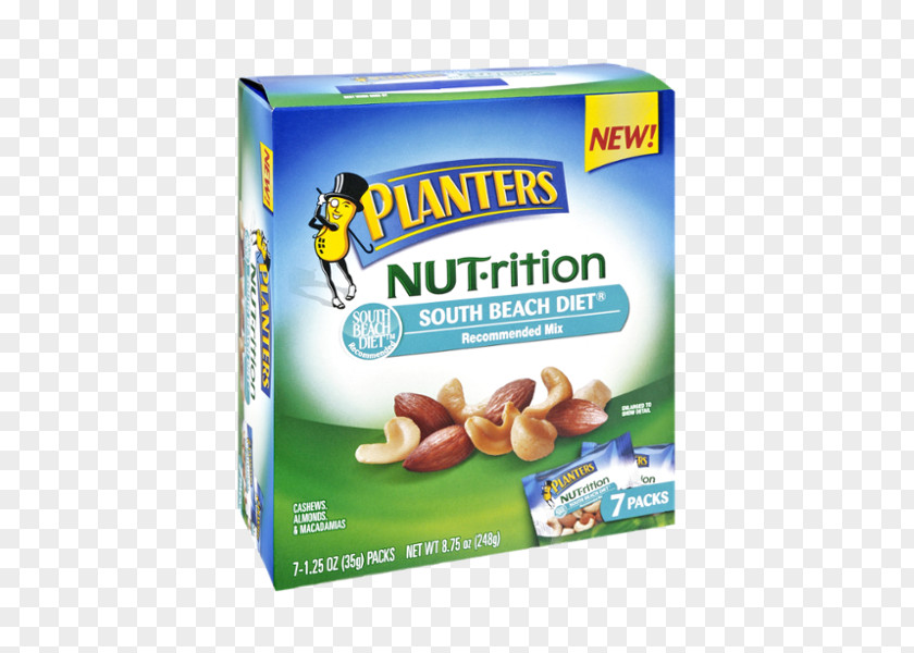 Mixed Nuts Planters South Beach Diet PNG