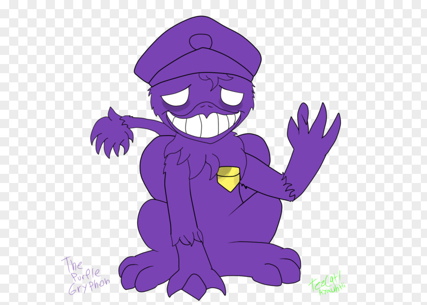 Purple Five Nights At Freddy's 2 Freddy's: Sister Location Animatronics Security Guard PNG