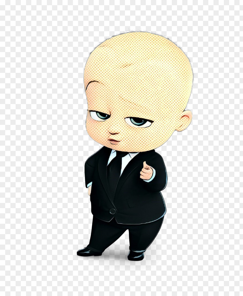 Action Figure Formal Wear Boss Baby Background PNG