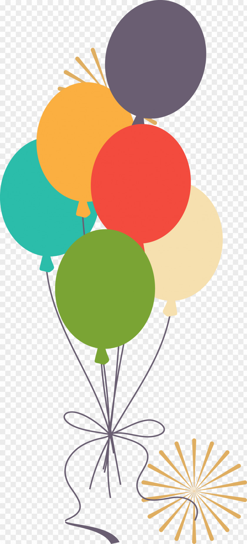 Colored Balloons Vector Illustration Balloon PNG