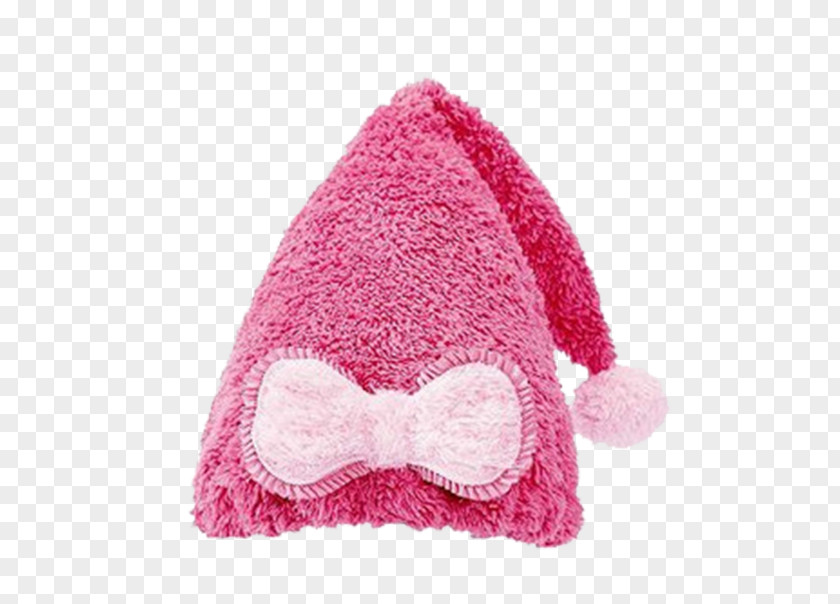 Dry Hair Hat Fashion Cute Towel Cap Amazon.com Microfiber Pink PNG