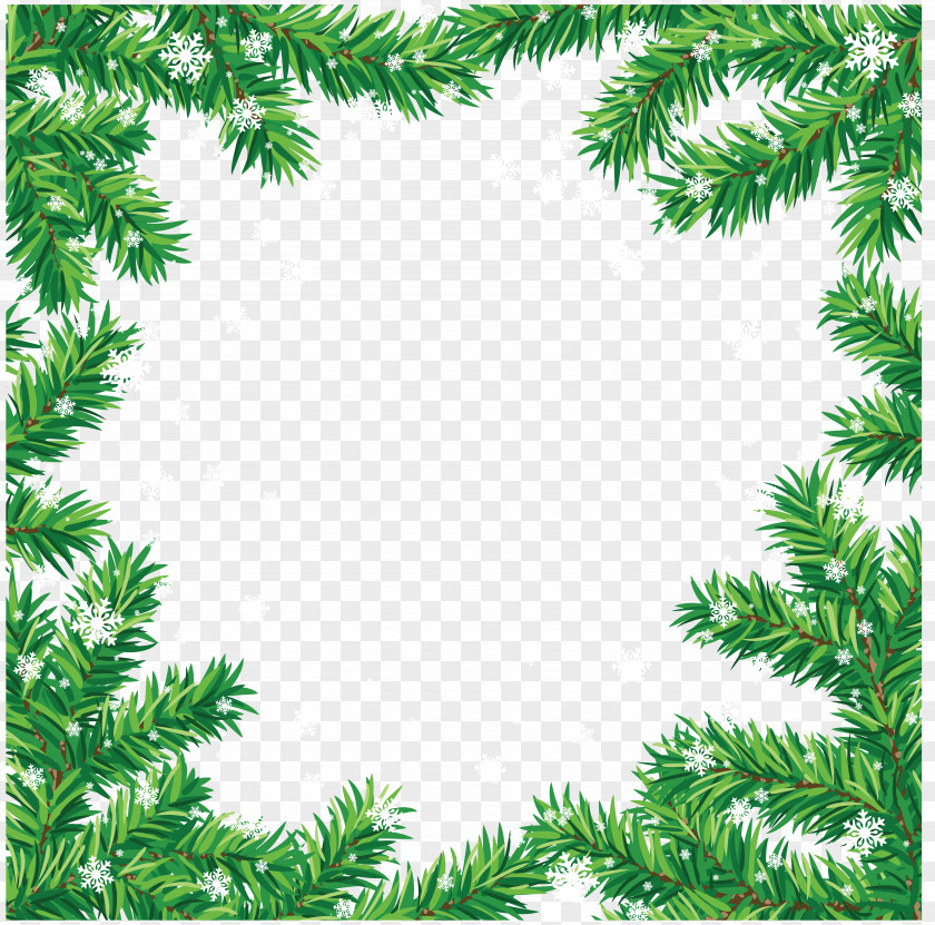 Garland Frame Christmas Ornament Photography Tree PNG