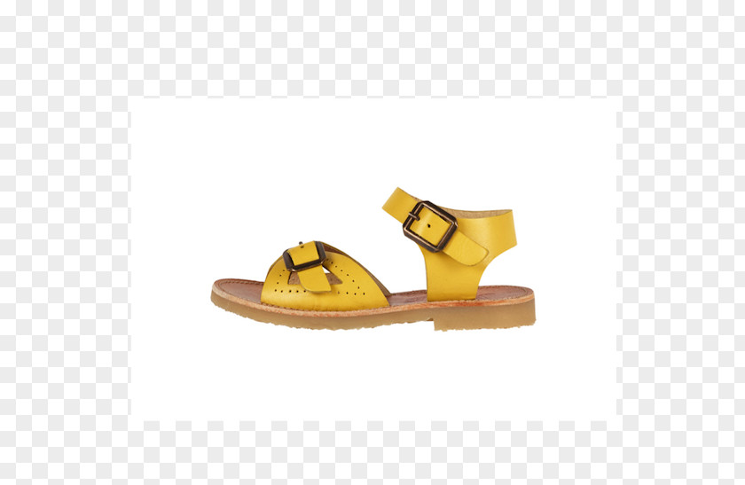 Sandal Shoe Leather Yellow Avarca PNG