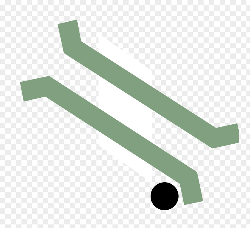 Swing Line Angle Green PNG