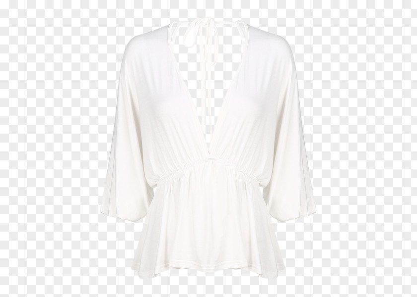 White Blouse Clothes Hanger Sleeve Outerwear Clothing PNG