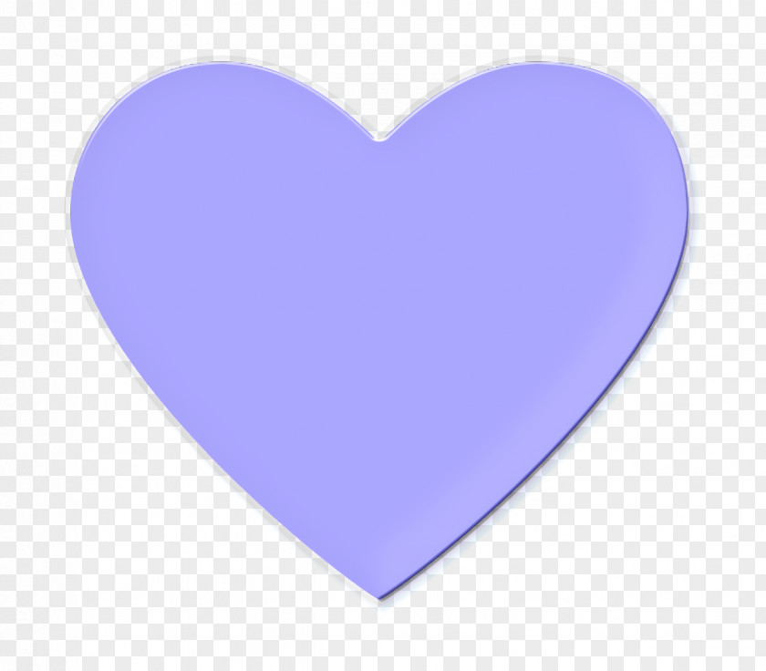 Love Lilac Heart Icon PNG