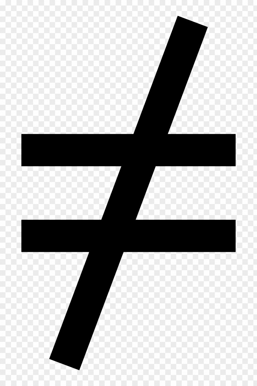 Math-symbol Equals Sign Symbol Inequality Clip Art PNG