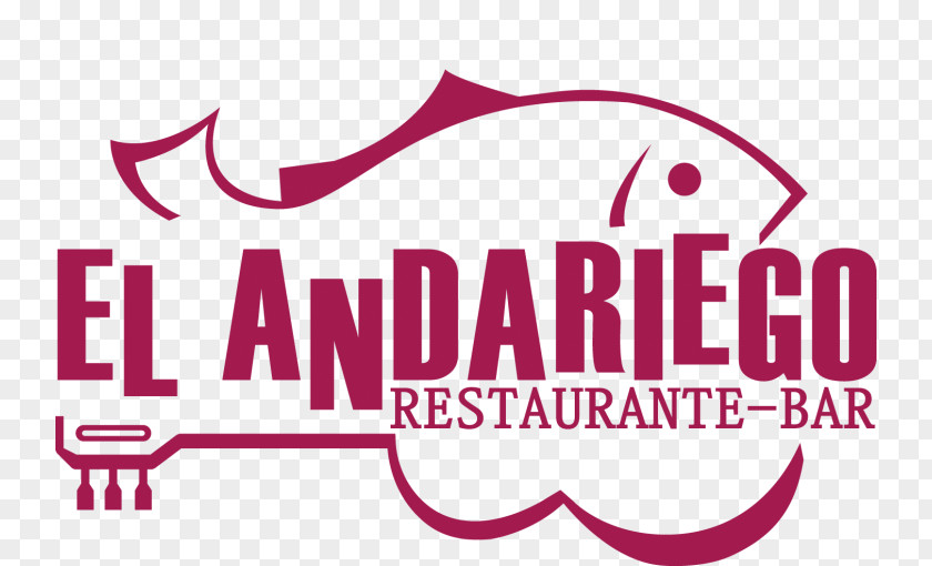 Restaurante & Bar. Logo El Andariego Restaurant Brand PNG