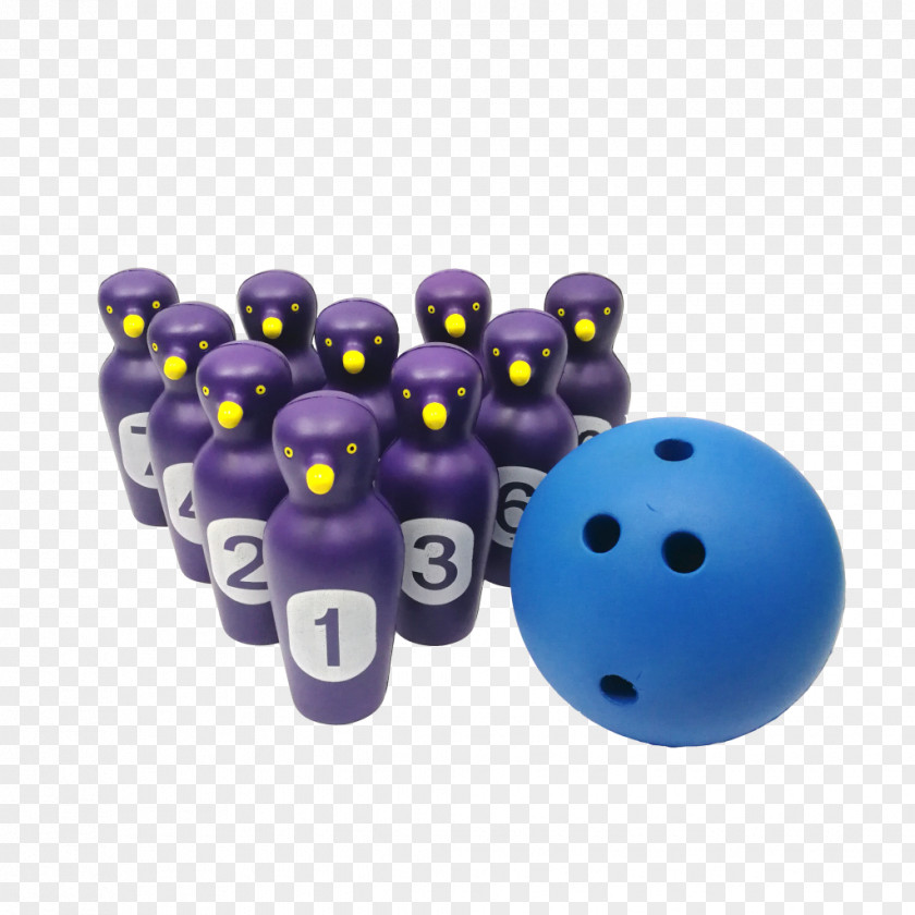 Bowling PE Class Game Sports Ball Foam PNG