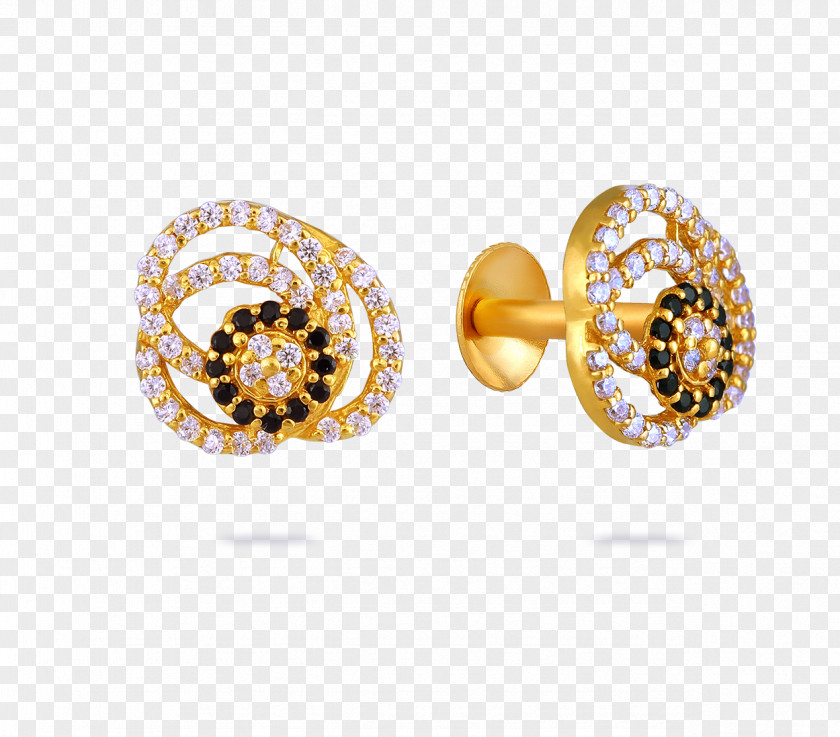 Gold Earrings Earring Body Jewellery Diamond PNG