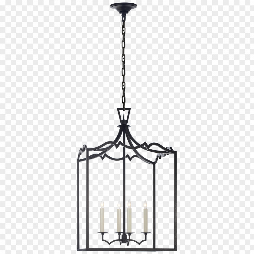 Light Visual Comfort & Co. Darlana Medium Lantern Lighting Mini Fixture PNG