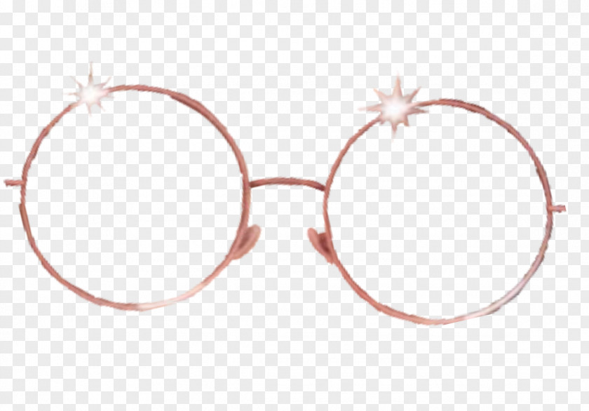 Spectacle Peach Glasses PNG