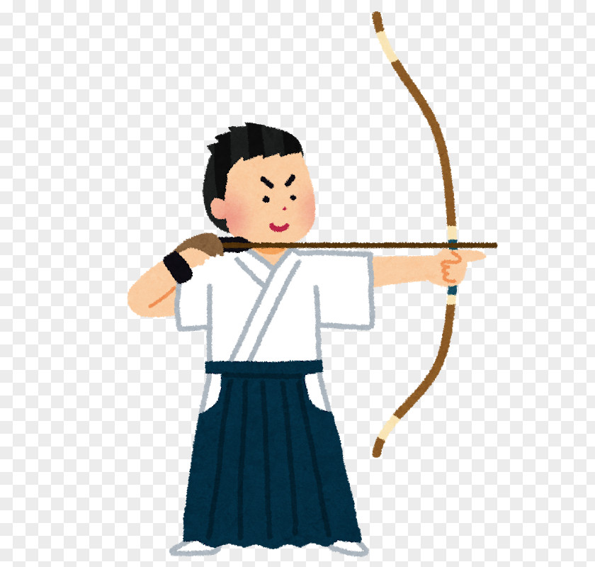Sports Kyūdō ANKF Bow And Arrow 巻藁 PNG