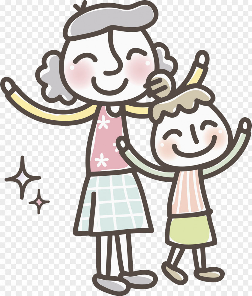 Hand Painted Child Designer Clip Art PNG