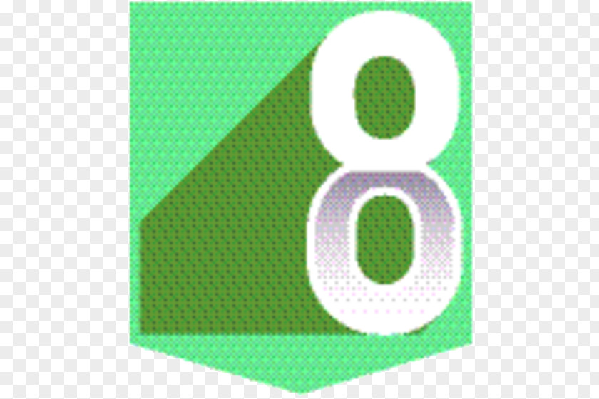 Number Symbol Green Circle PNG