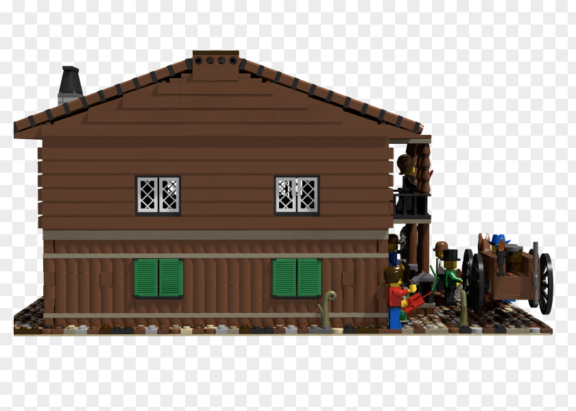 Western Saloon House Lego Ideas Minifigure Customer Service PNG