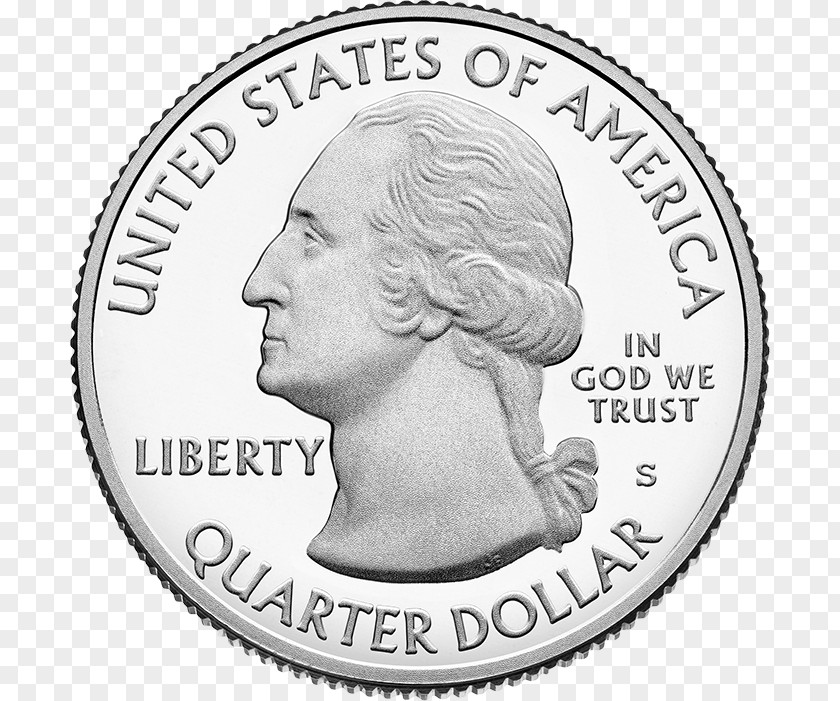 Coin Quarter Image United States Of America Mint PNG