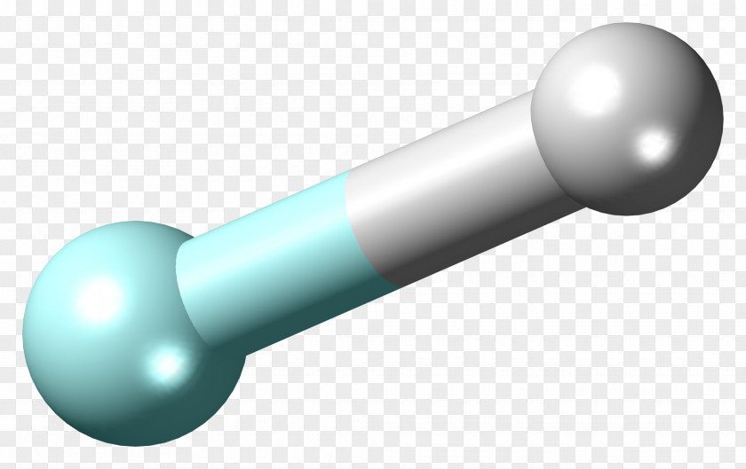 Helium Hydride Ion Ball-and-stick Model Molecule PNG