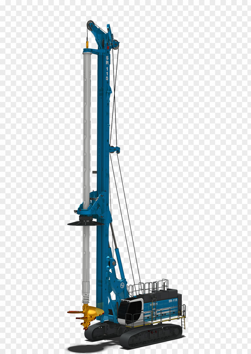 Soilmec Drilling Rig Architectural Engineering Deep Foundation Augers PNG