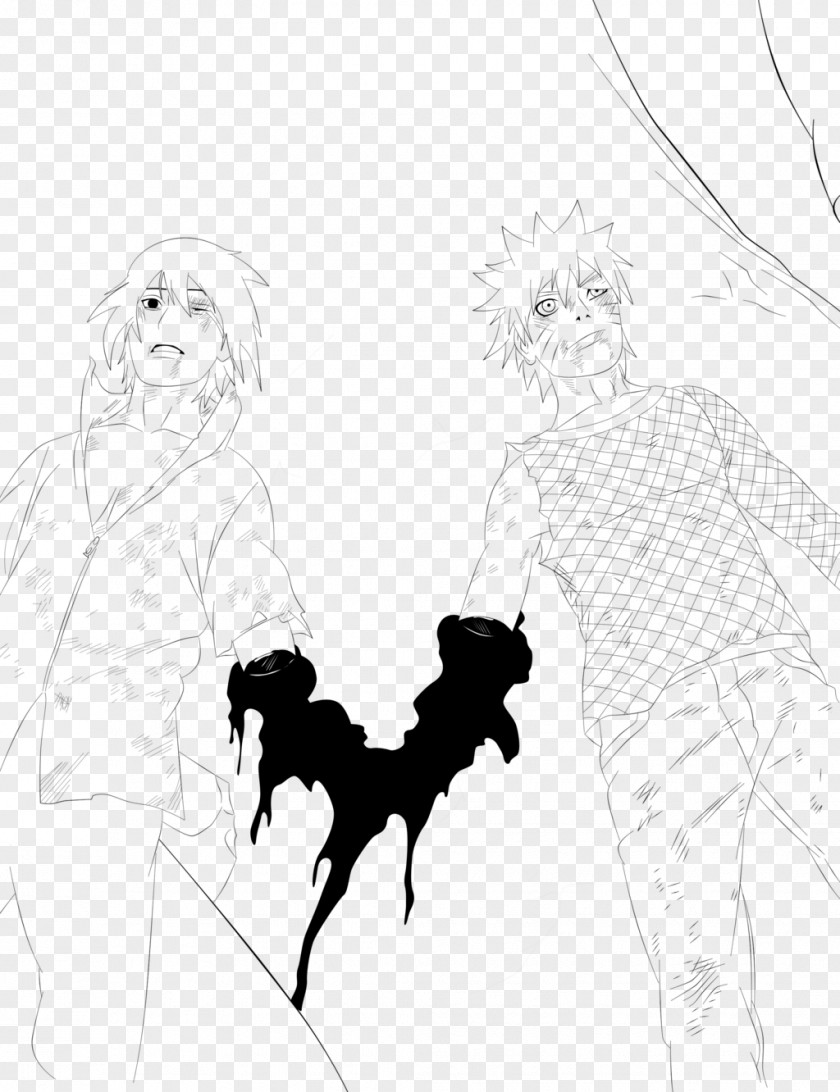 Dog Naruto Visual Arts Line Art Sketch PNG