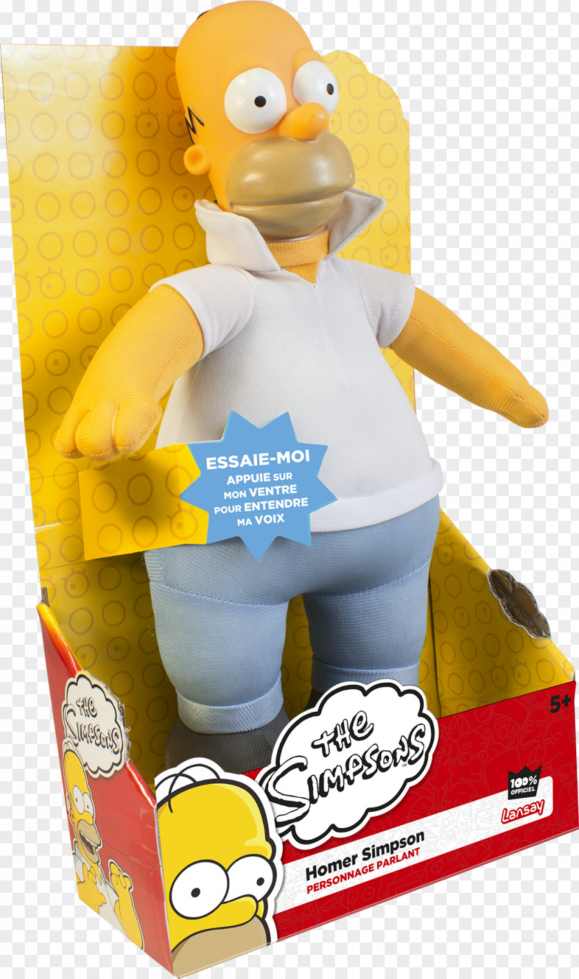 Homer Simpsons Stuffed Animals & Cuddly Toys Trivia Game Plush The Guy PNG