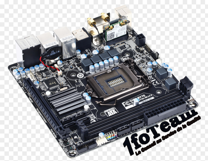 LGA 1150 Mini-ITX Motherboard GIGABYTE GA-H97N-WIFI Gigabyte Technology PNG