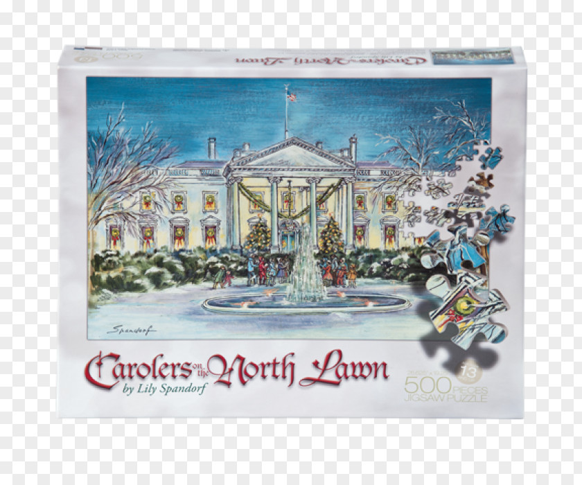 Painted Puzzle Jigsaw Puzzles North Lawn Plus Christmas Carol PNG