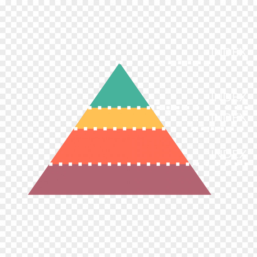 Pyramid Hierarchy Triangle Data PNG