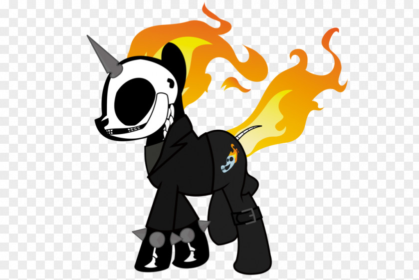 Venom Pony Johnny Blaze Rarity PNG