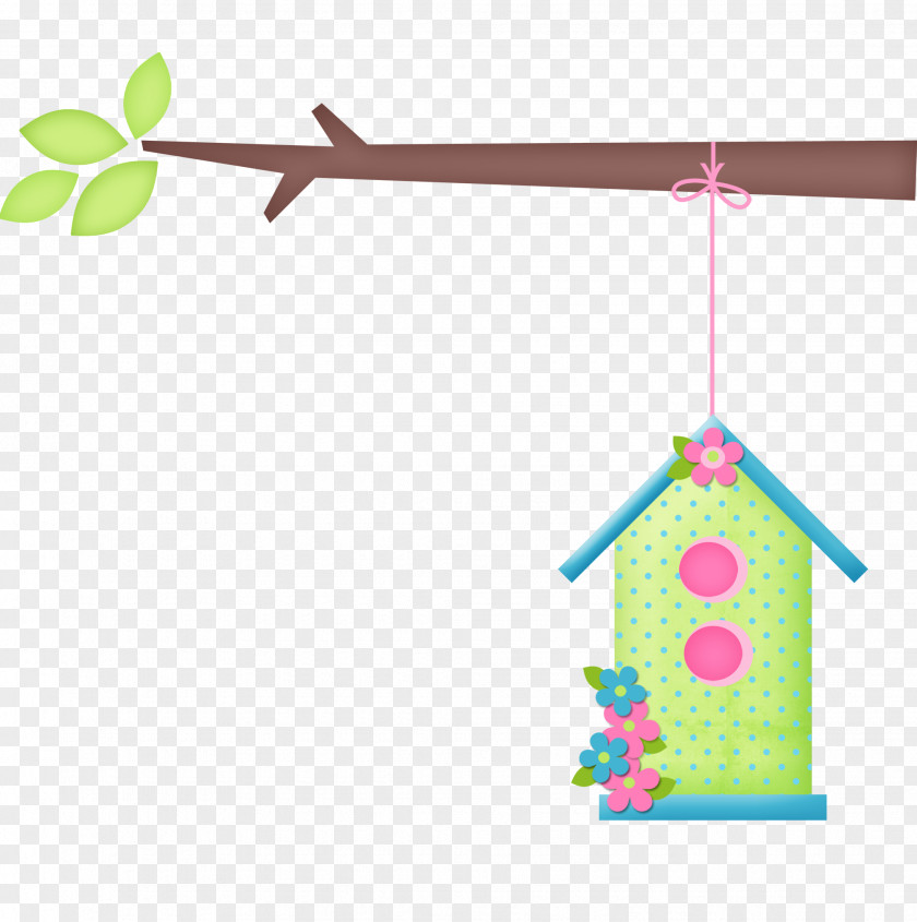 Bird Art Nest Box Clip PNG