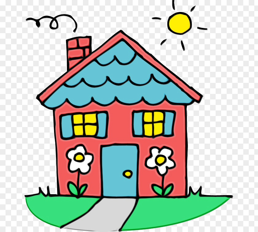 Building Shed Watercolor Cartoon PNG