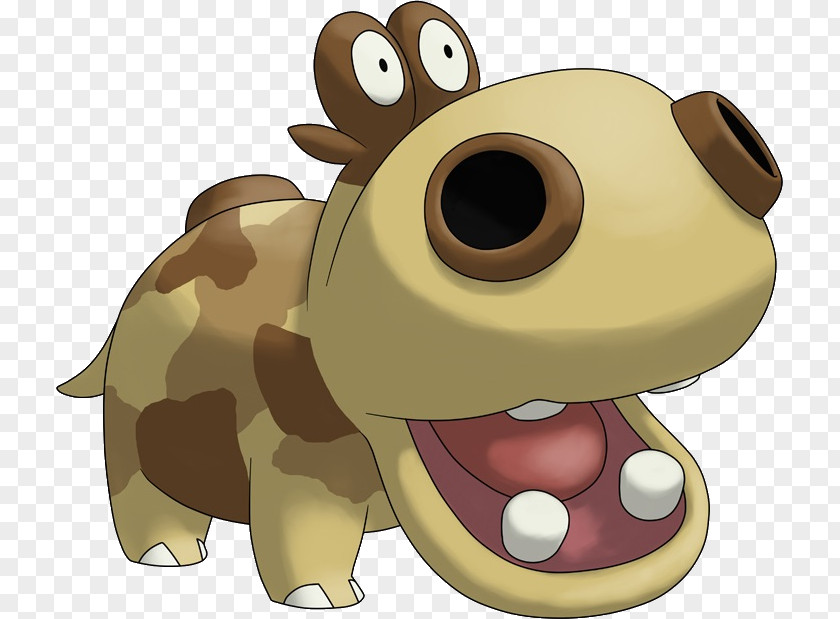 Dog Pokémon X And Y Ranger Adventures Hippopotas PNG