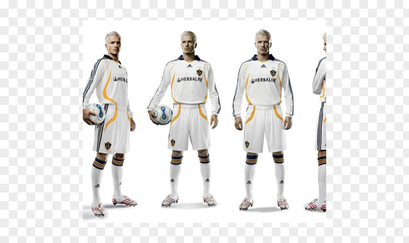 Beckham LA Galaxy Jersey Adidas Predator Football PNG